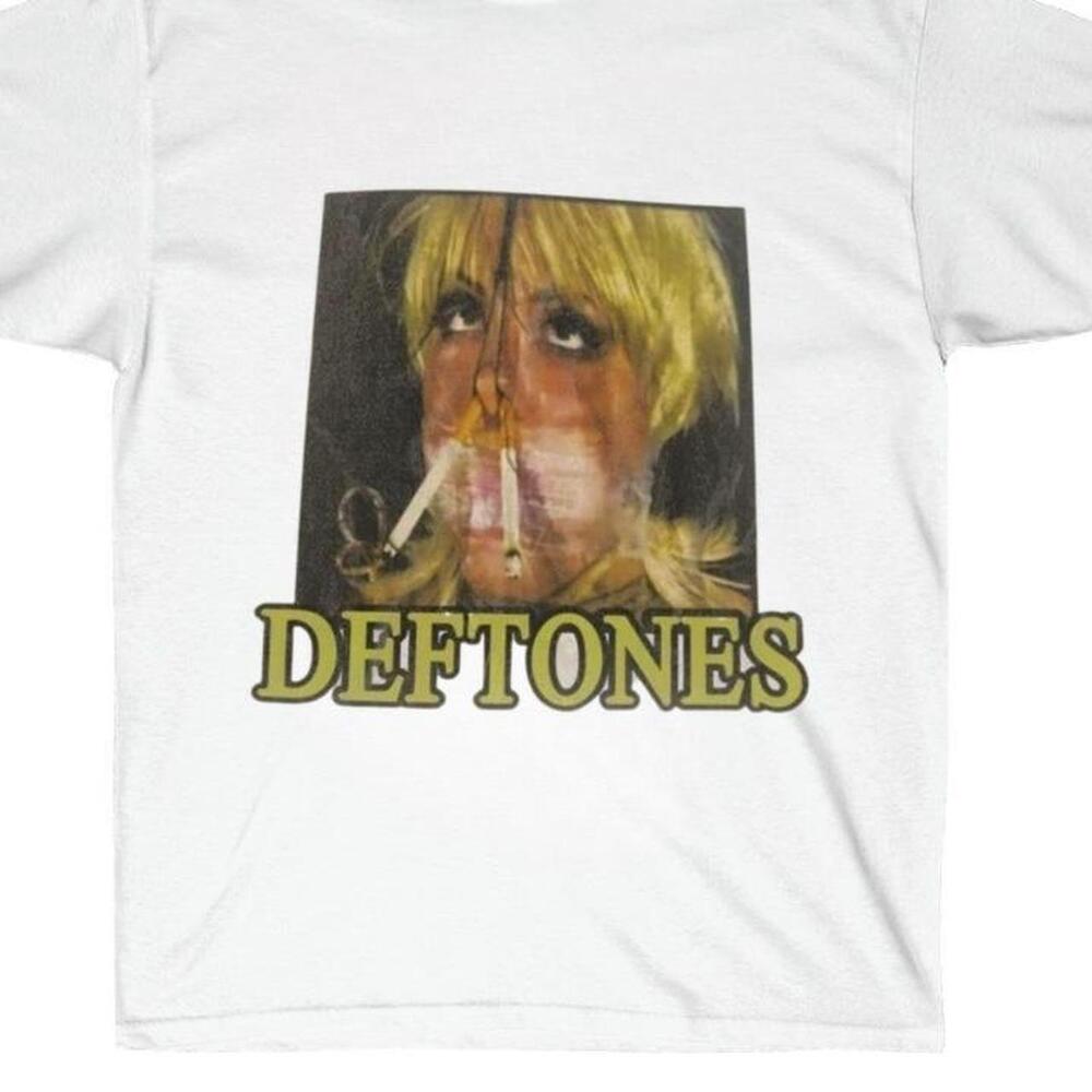Deftones White Tee